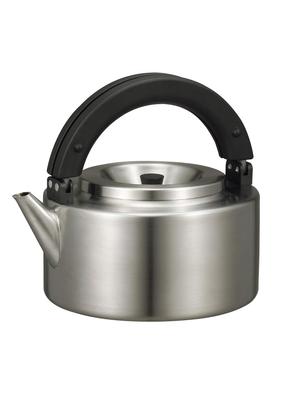 CB Japan Kettle Stainless Steel IH Compatible 1.7L Flat Kettle with Tea Strainer Copan