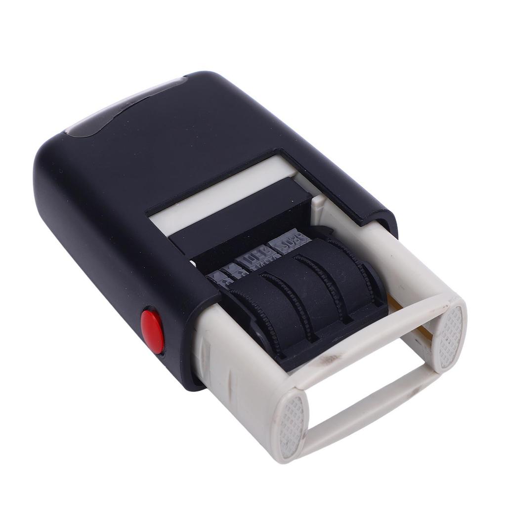 Date Stamp 25x2.8mm English Date Clear Imprint Quick Drying   Self Inking Stamp