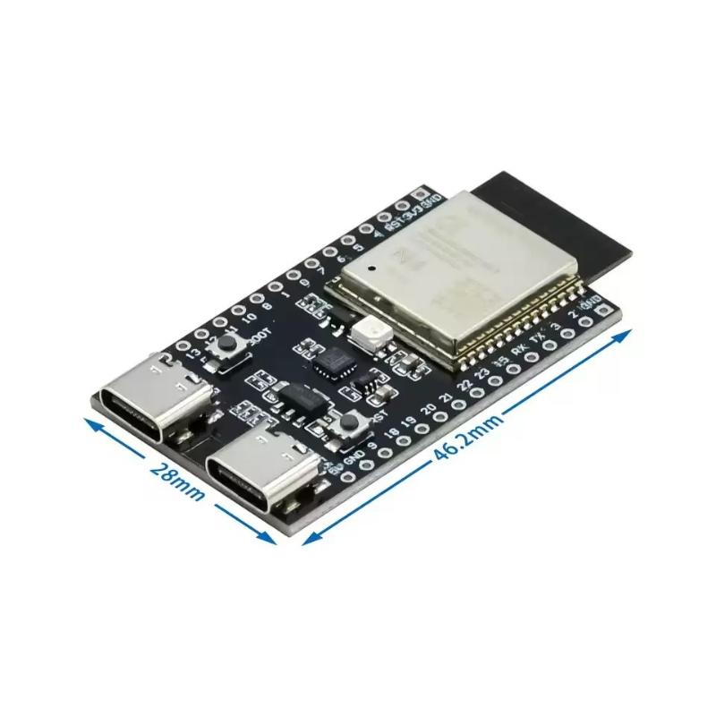 1 Set Wifi6 Bluetooth-Compatible For Arduino Zigbee Nano Esp32-C6-N4 Development Board Esp32-C6 Core Board