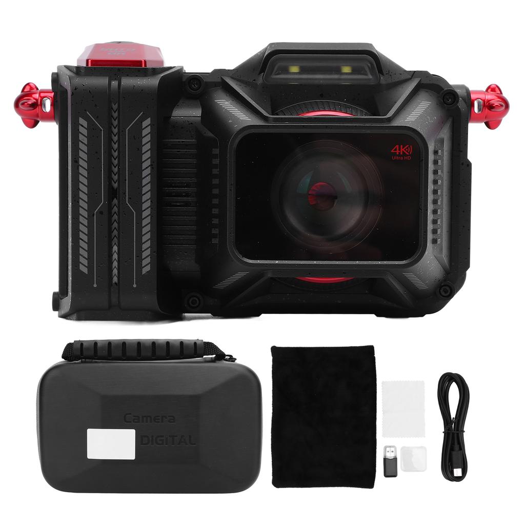 Micro SLR Camera 70MP 4K Digital Camera with 50X Digital Zoom 3.5 Inch TFT Screen Electronic Flash