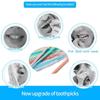 Teeth Superfine Soft PP Toothpick Brush Double-head Interdental Brush Dental Floss Pick Oral Care