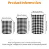 Foldable Dirty Laundry Large Size Dirty Cloth Storage Bucket Dirty Fabric Storage Basket for Waterproof Laundry Toy Organizer