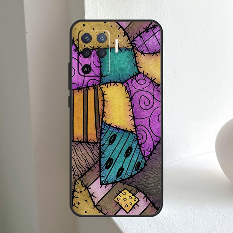 Patchwork style For OPPO A96 A76 A16 A5 A6 Pro A15 A17 A57 A18 A38 A58 A78 A98 A54 A74 A94 A40 A60 A80 Case