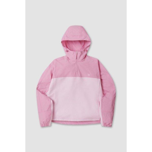 Kolon SporTs Women Hybrid Zip Up Hoodie T shirT TvTbs25412pin