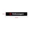 Naujas automobilio LED priekinės grotelių emblemos ženklelis dekoratyvinė šviesa Volkswagen Bora GTI Polo T5 R-Line Touran R Magotan Sagitar