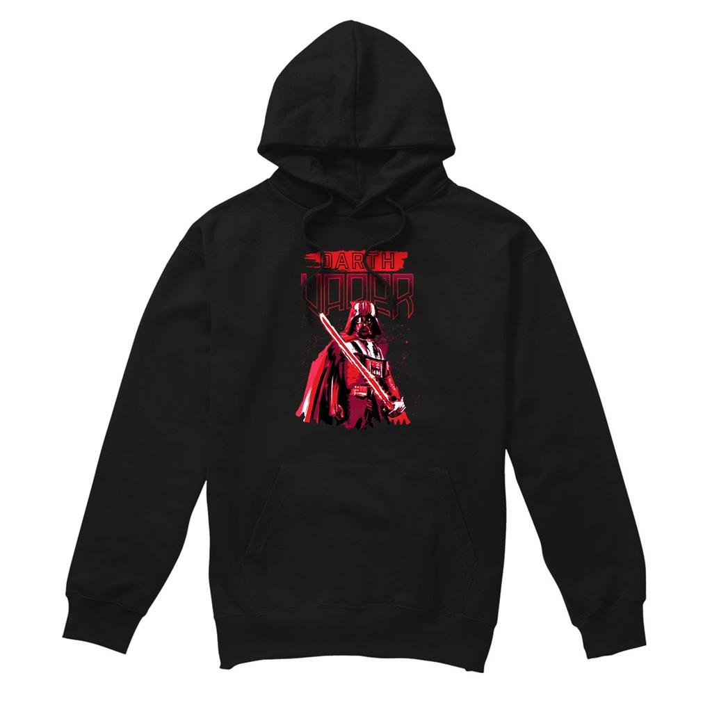 Star Wars Mens Darth Vader Painted Hoodie