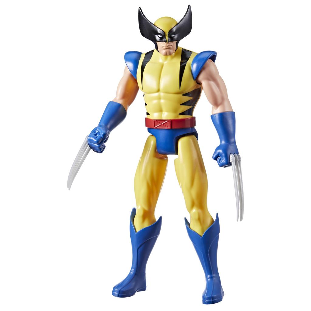 Hasbro MARVEL Titan Hero Series Wolverine pouce action super-héros pour les 4 ans et Marvel Titan Hero Series F7972 Produit Authentique X-MEN '97 11.25 (28.5cm)