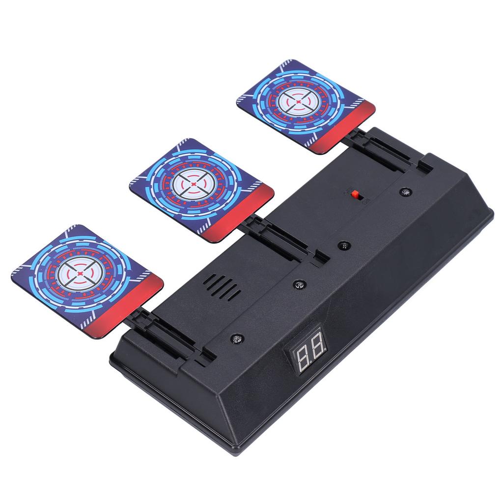 Bersaglio Elettrico Punteggio Reset Automatico Flash Suono LED Attira l'Attenzione dei Bambini Giocattolo Bersaglio Elettrico
