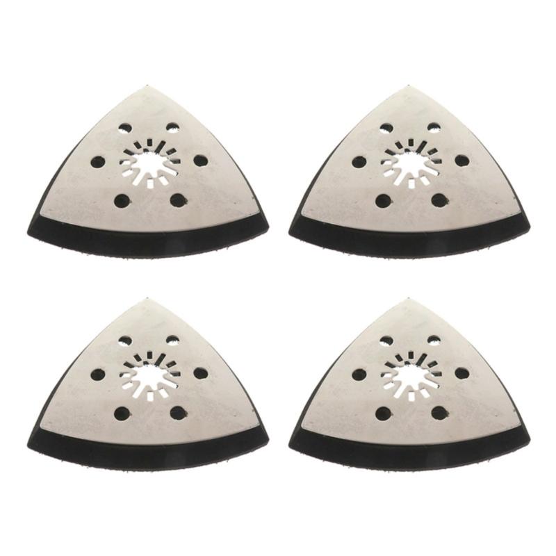 Triangular Sanding Disc Adapter 93mm Multiple Material Compatible Sanding Tool Suitable For Wood Metal Plastic Polishing