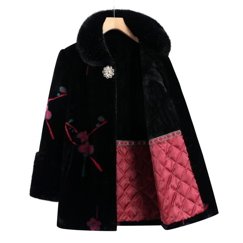 Women's Faux Fur Trimmed Padded Winter Coat