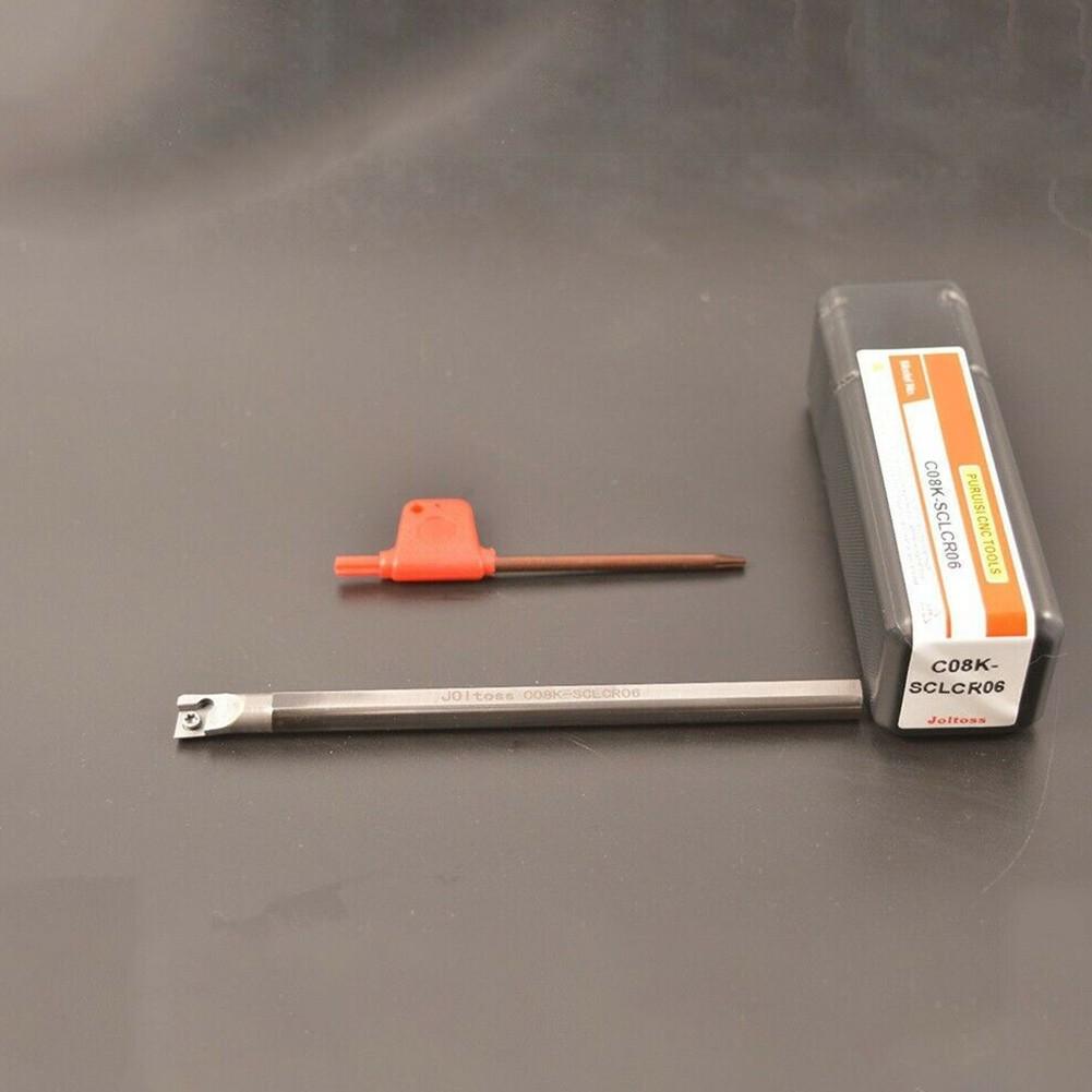 For CCMT0602,C08K-SCLCR06,Solid-Carbide Lathe Inner Turning Tool Boring Bar Part