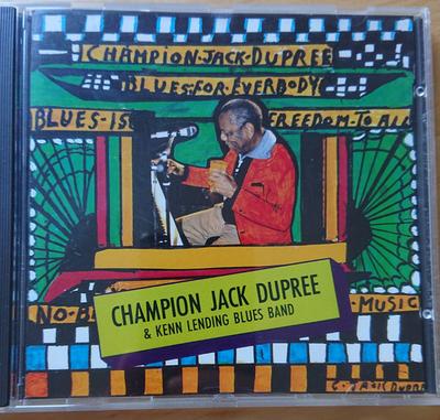 CD CHAMPION JACK DUPREE - & Kenny Lending Blues Band 1050112 High Grade 1987 Switzerlan Blues Gebraucht