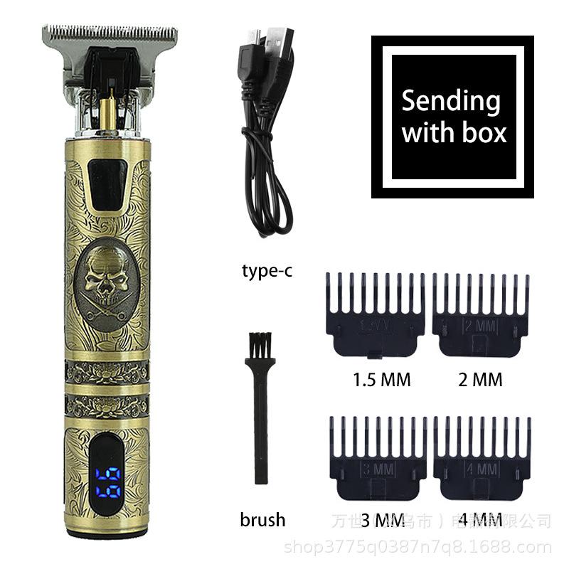 2021 USB Electric Hair Clippers Rechargeable Shaver Beard Trimmer Professional Men Hair Cutting Machine Beard Barber Hair Cut
