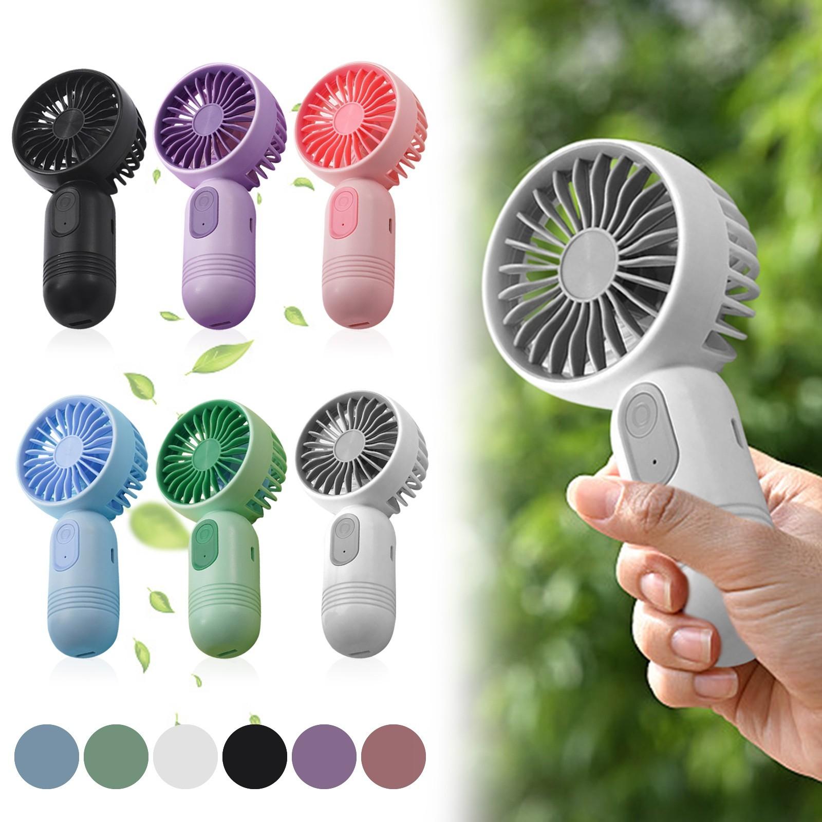 

Portable Handheld Fan USB Rechargeable Personal Fan One Size