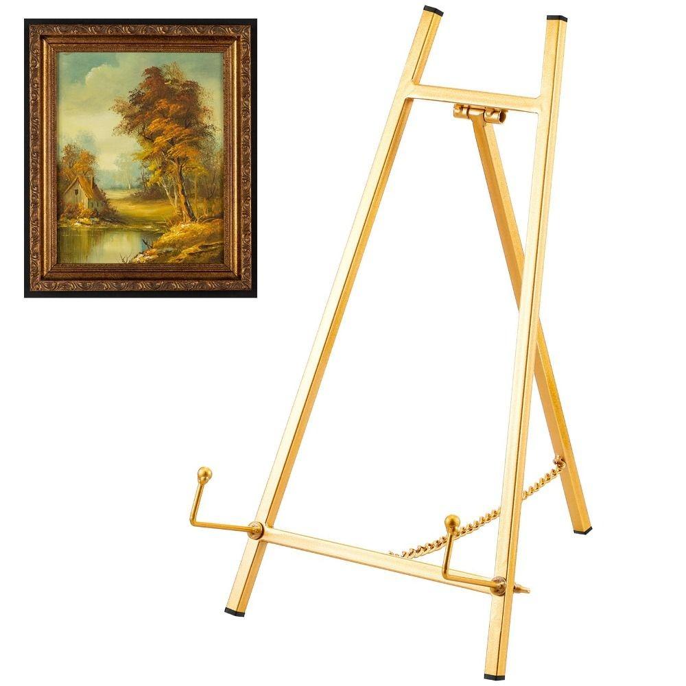 Elegant Easel Stand Metal Wedding Photo Display Rack Table Top Easel Stand  for Wedding Sign