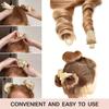 3pcs New Large Wave Lazy Hot Roller Set Sleeping Hair Curling Tool No Heat Non-Damaging  Hair Curling Iron Care Styling Tool