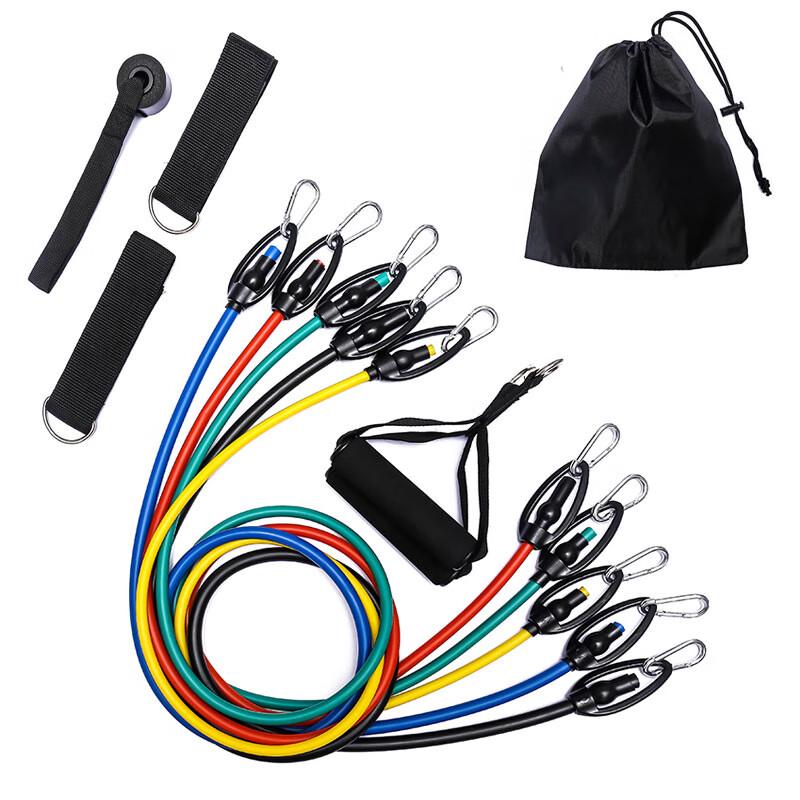 11-Piece Resistance Band Set CN Plug (adapter Included)