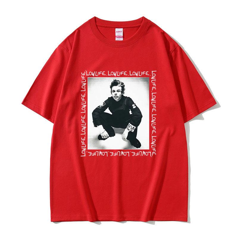2025 Summer Rocker Yungblud Lowlife Album Unisex Women Fashion Rock Vintage Short Sleeve Ocollar 100 Pure Cotton Printed Tshirt S