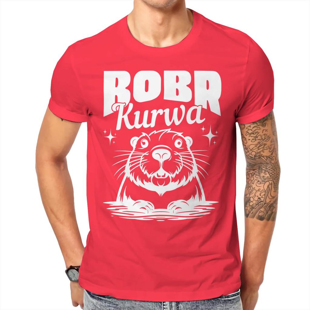 Bobr Kurwa Bever T-shirt Unisex T-shirts Zomerkleding Katoenen O-hals T-shirt