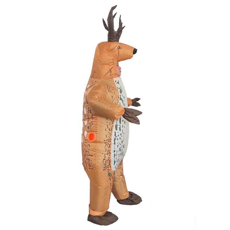 Aufblasbares Rentierkostüm für Halloween & Weihnachtsfeier Cosplay