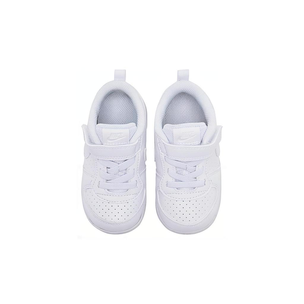 New Nike Court Borough Mid-Top Toddler Shoes White Infant And Toddler AV3172-100