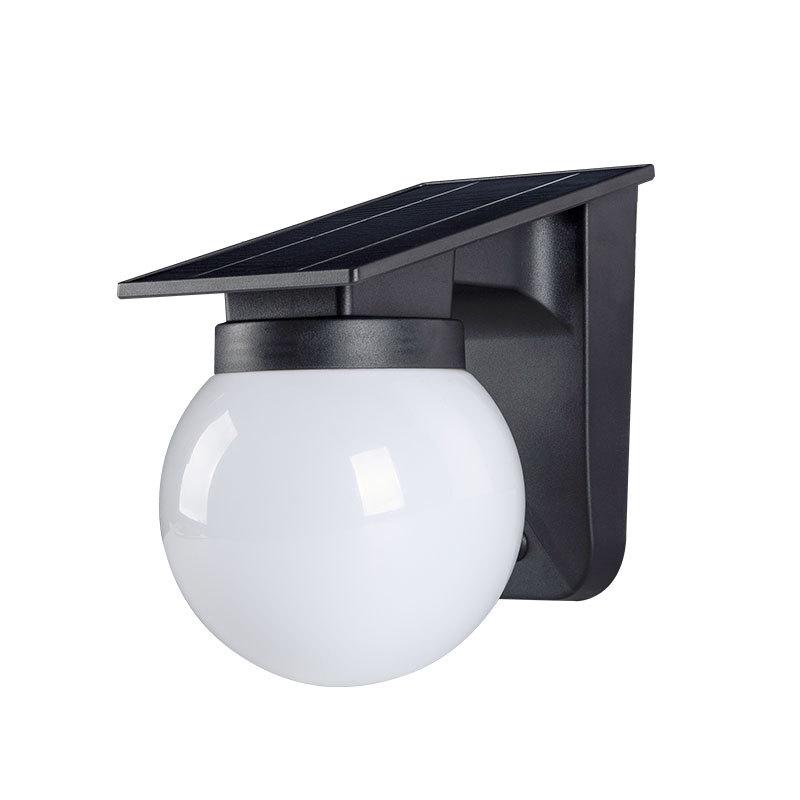 New Style Solar LED Outdoor Wall Light for Balcony, Entrance, Garden & Fence - Waterproof & Ambient.