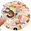 10/30/50pcs Cute Refined Life Graffiti Stickers Cartoon Aesthetic Sticker Waterproof DIY Scrapbook Phone Case Guitar Decals Gift