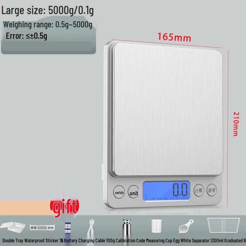 Yingtang B 5kg/0.1g Multi-Purpose Electronic Scale