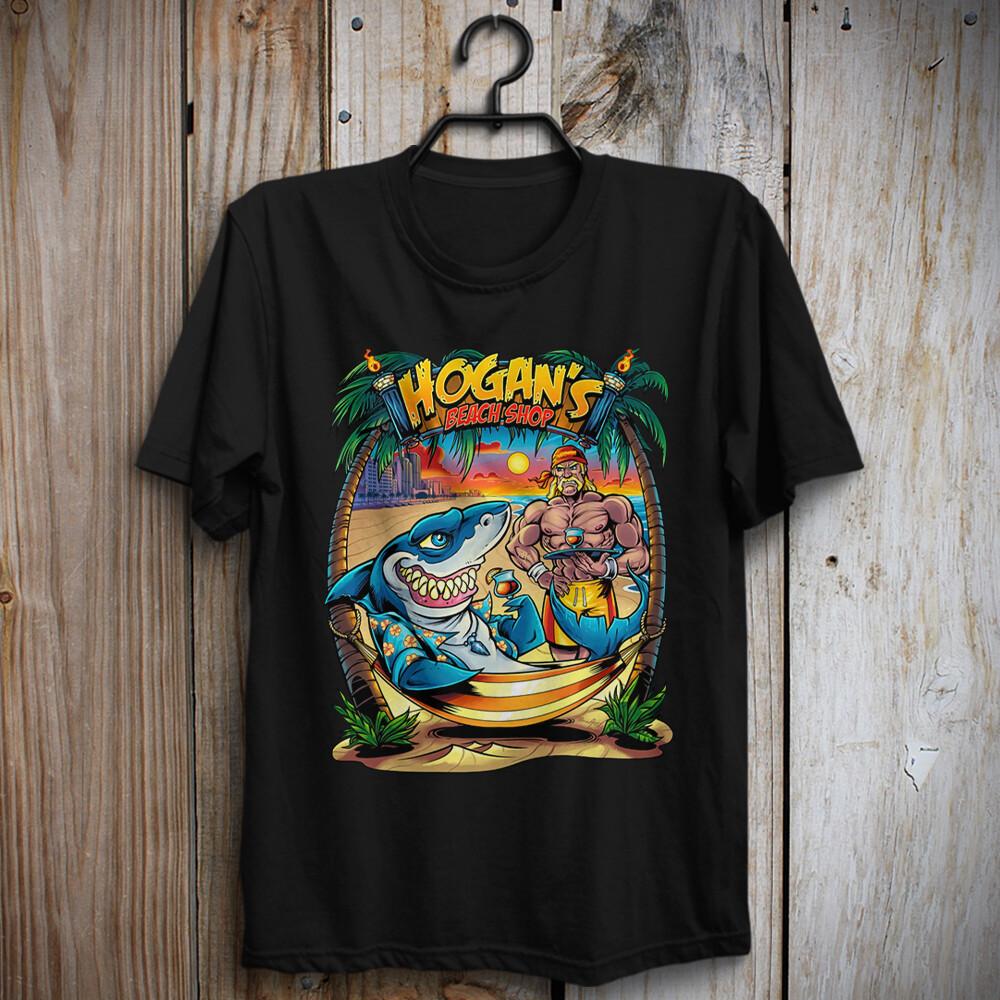 Retro Hulk Hogan Beach Tee No Holds Barred Mr. Nanny The Boot Band XXXXL