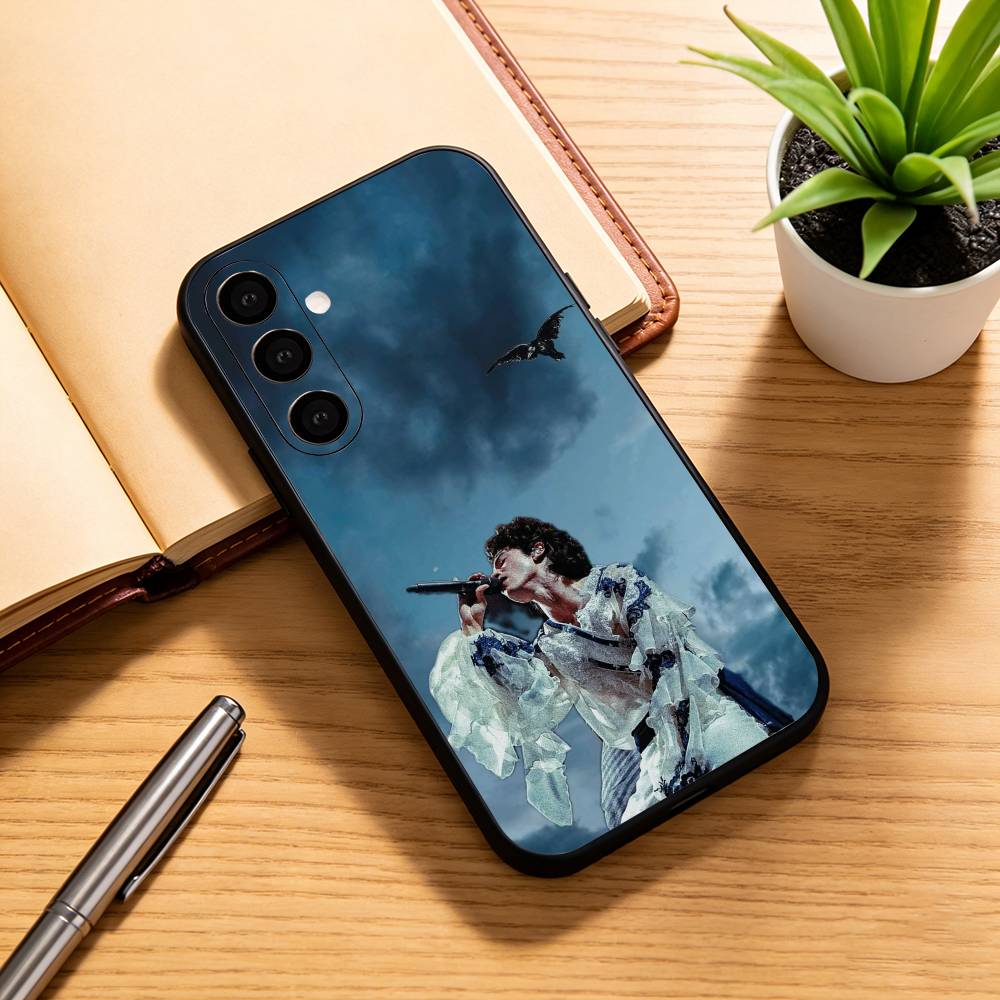 C-Conan G-Gray singer  Phone Case Black Silicone Soft For Samsung Galaxy A73,A72,A71,A70,A53,A52,A51