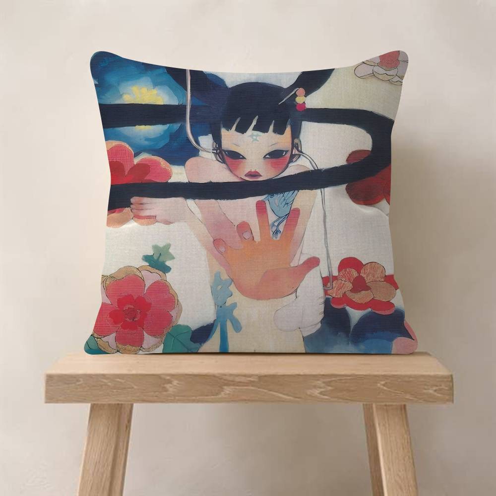 Aya Takano Decorative Personalized Picture Text Home Decorative Pillows Household Gifts Xcm