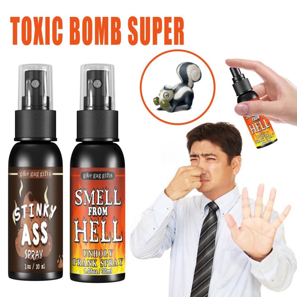 30ml Safe Spray Toy Creative Convenient Stink Spray Stink Smelly Gags Spray