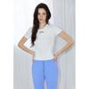 Lace Up DeTail Embroidery T shirT  Es2ch560 
