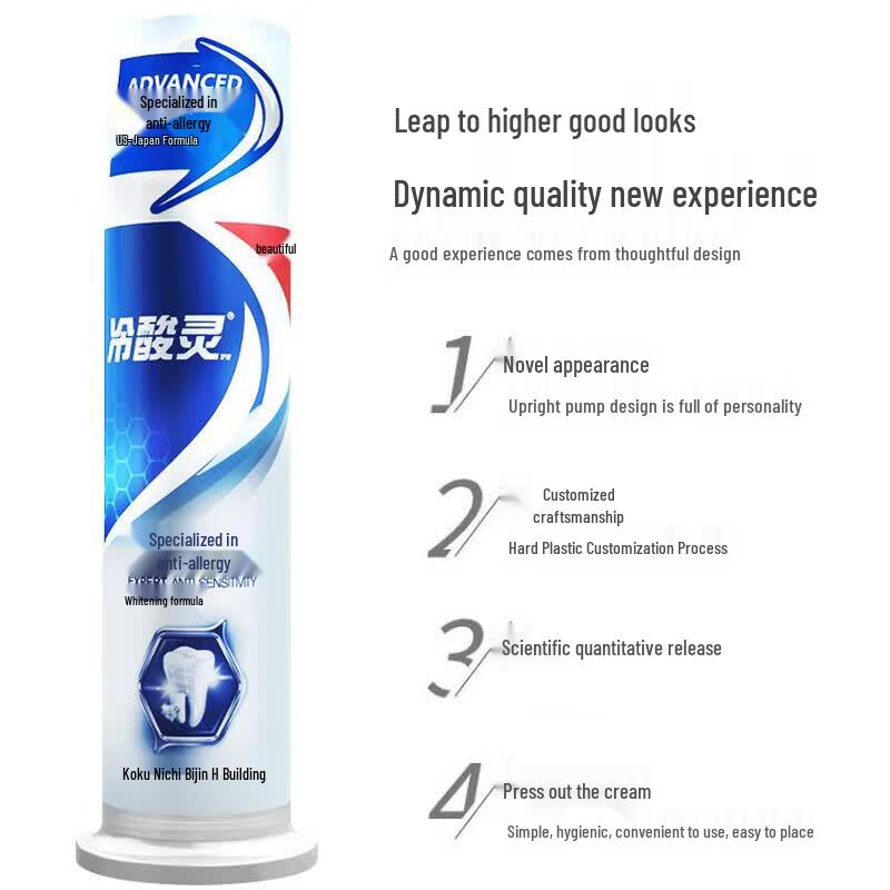 Lengsuanling Sensitive Teeth Whitening Pump Toothpaste