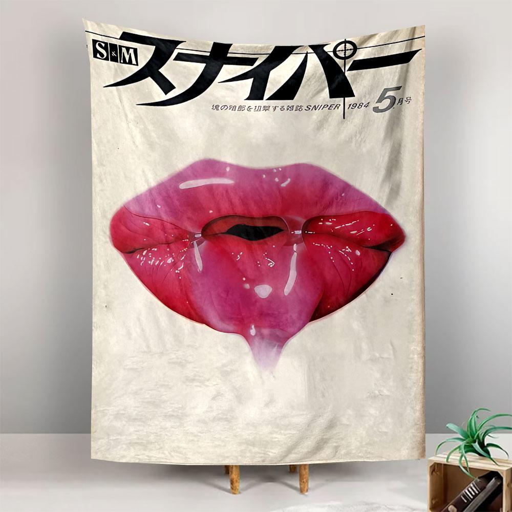 Sniper Manga Vol 5 Tapestry Wall Hanging, Japanese Comic Art, Anime Wall Decor for Bedroom Dorm