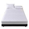 Waterproof Quilted Solid Color Bed Cover, Skin-friendly Mattress Protector, Single Piece