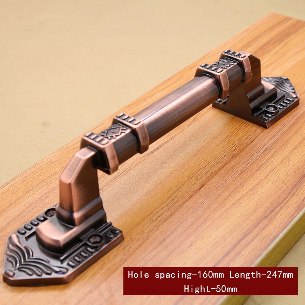 Decorative Handle For Doors Rust Resistant Handle Cupboard Dresser Knob Green Bronze Aluminum Alloy Knob Distinct Look