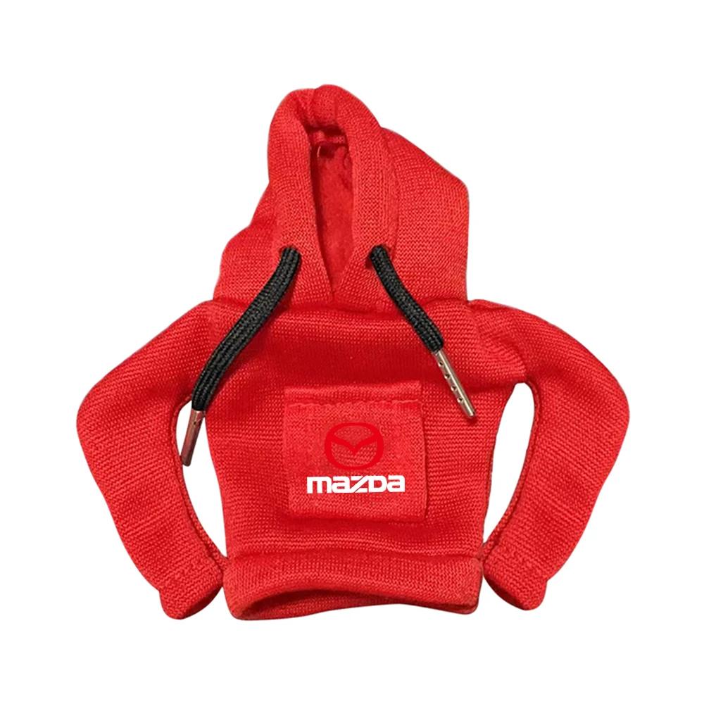 2025 Hot Universal Hoodie Car Gear Car Shift Lever Cover Change Lever Sweatshirt Gearshift Cover for Mazda 2 3 6 CX5 CX30 RX8 Ac