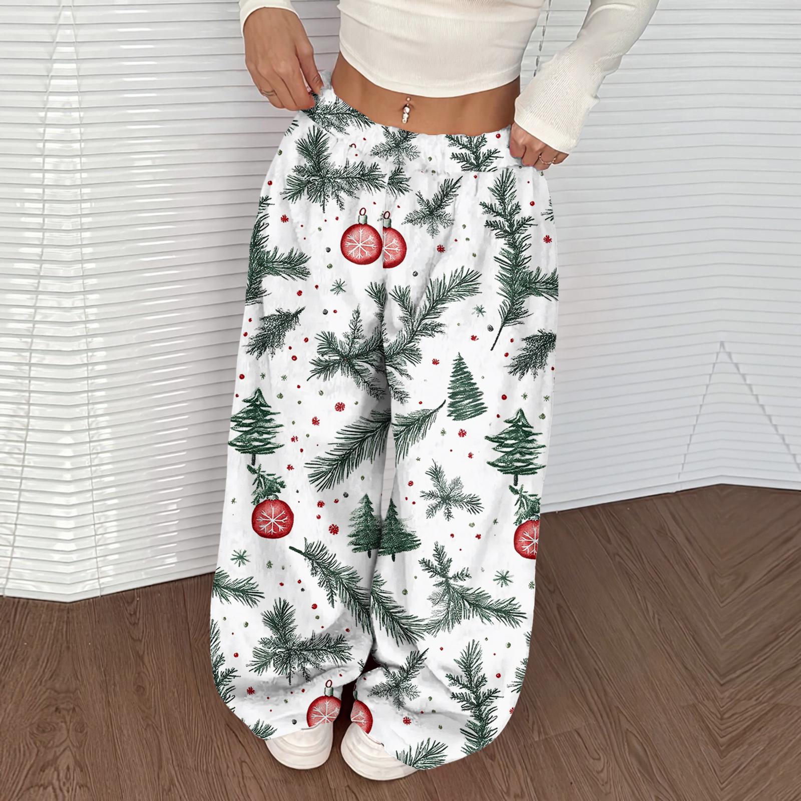 

Женские повседневные и модные брюки с эластичной талией, свободные, с широкими штанинами XXL белый