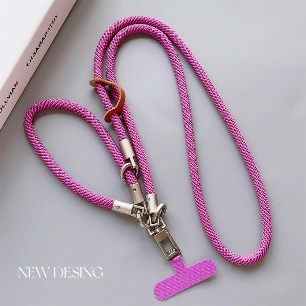 3-in-1 Mobile Phone Lanyard, Multi-functional Removable and Adjustable Multi-purpose Strap, Hand-woven Strong Crossbody