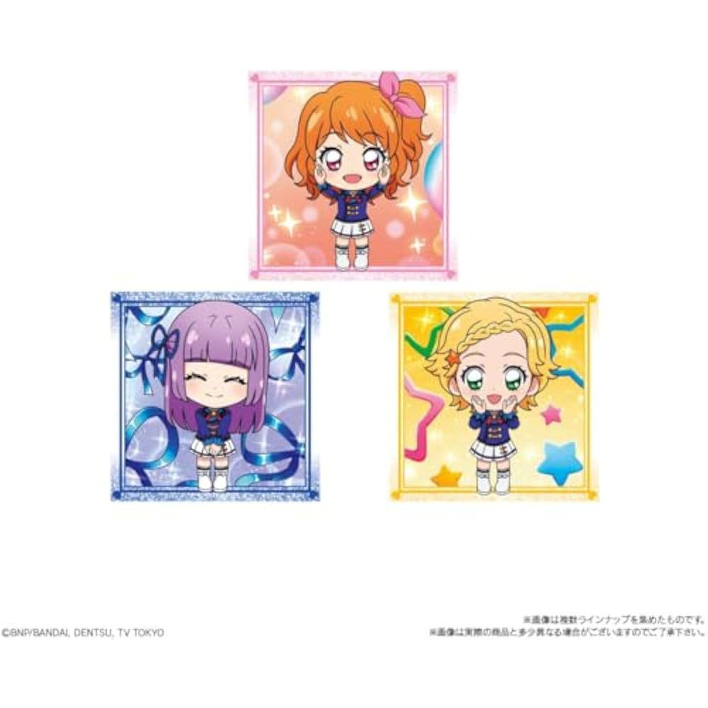 Hello! Aikatsu! Seal Wafer Box of 20 (Food Toy)