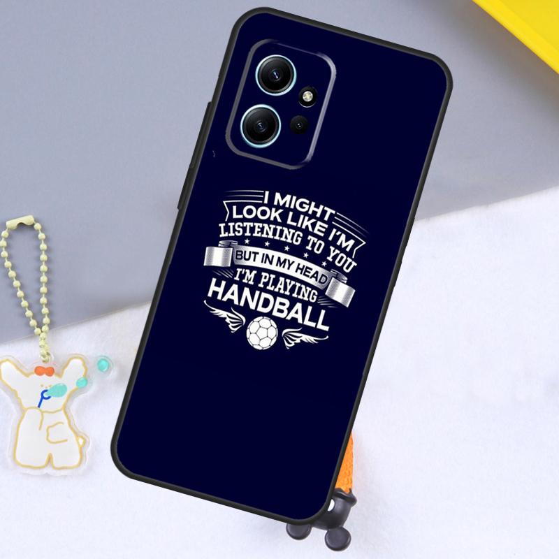 

Play Handball Quotes Case For Xiaomi Redmi Note 13 14 9 10 11 12 15 Pro Plus Cover For Redmi 13C 15 C 12C 14C 10C Redmi 15 4G