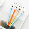 Lovely Gentleman Dog Gel Pen Ink Pen Promotional Gift Stationery School & Office Supply Random Color