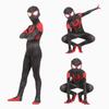 Disfraz para Niños Adultos Miles Morales Traje de Cosplay SpiderMans Into the Spider-Verse