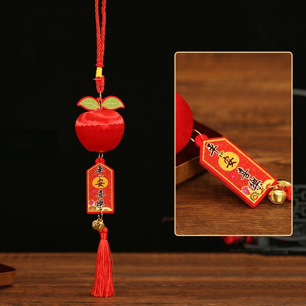 Traditional Chinese Lucky Persimmon Pendants Plastic Spring Festival Supplies Home Wall Decor