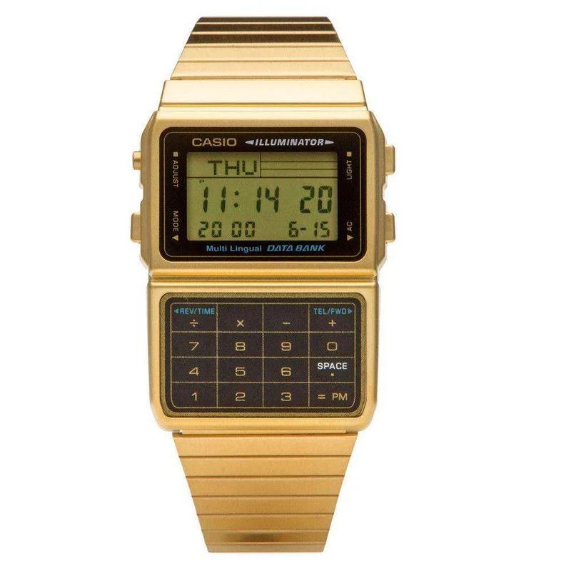Casio DBC-611-1DF Kalkulatora Databankas Pulkstenis Unisex