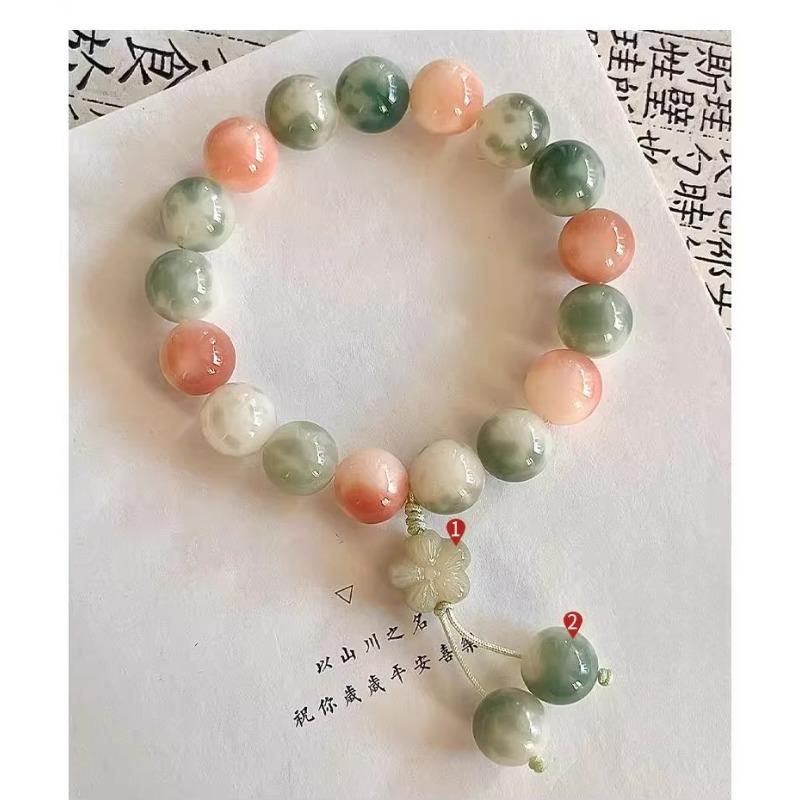 

Natural Bodhi Bracelet Student Plate Play Double Circle Single Circle Handheld Girl Jewelry Prayer Bead Bracelet