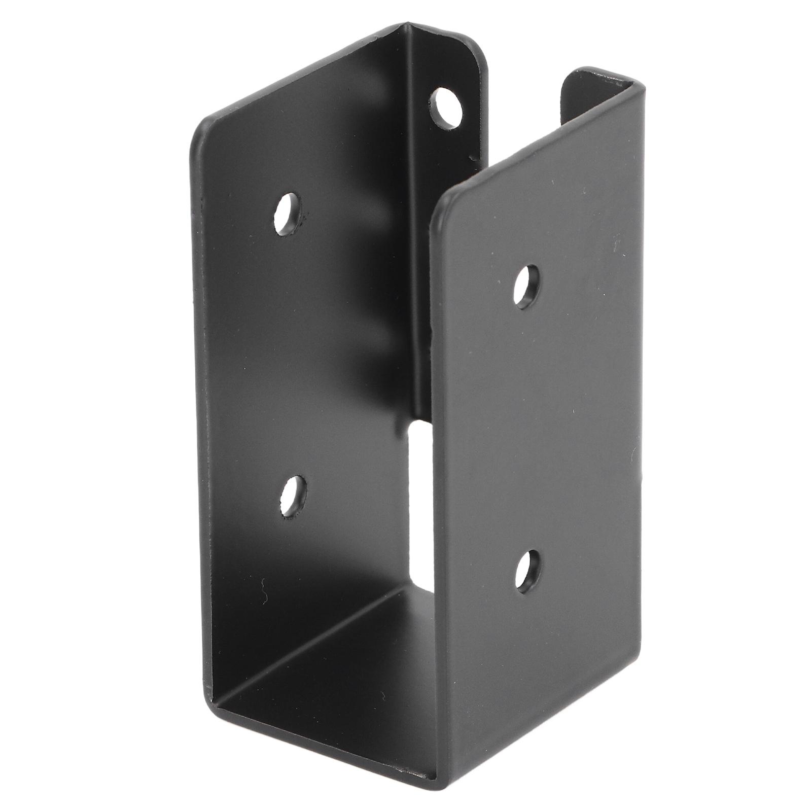 24 PIEZAS Colgador Oculto para Viguetas 5x9.3cm Metal Negro Galvanizado en Caliente Montaje Oculto Colgador Ligero para Viguetas
