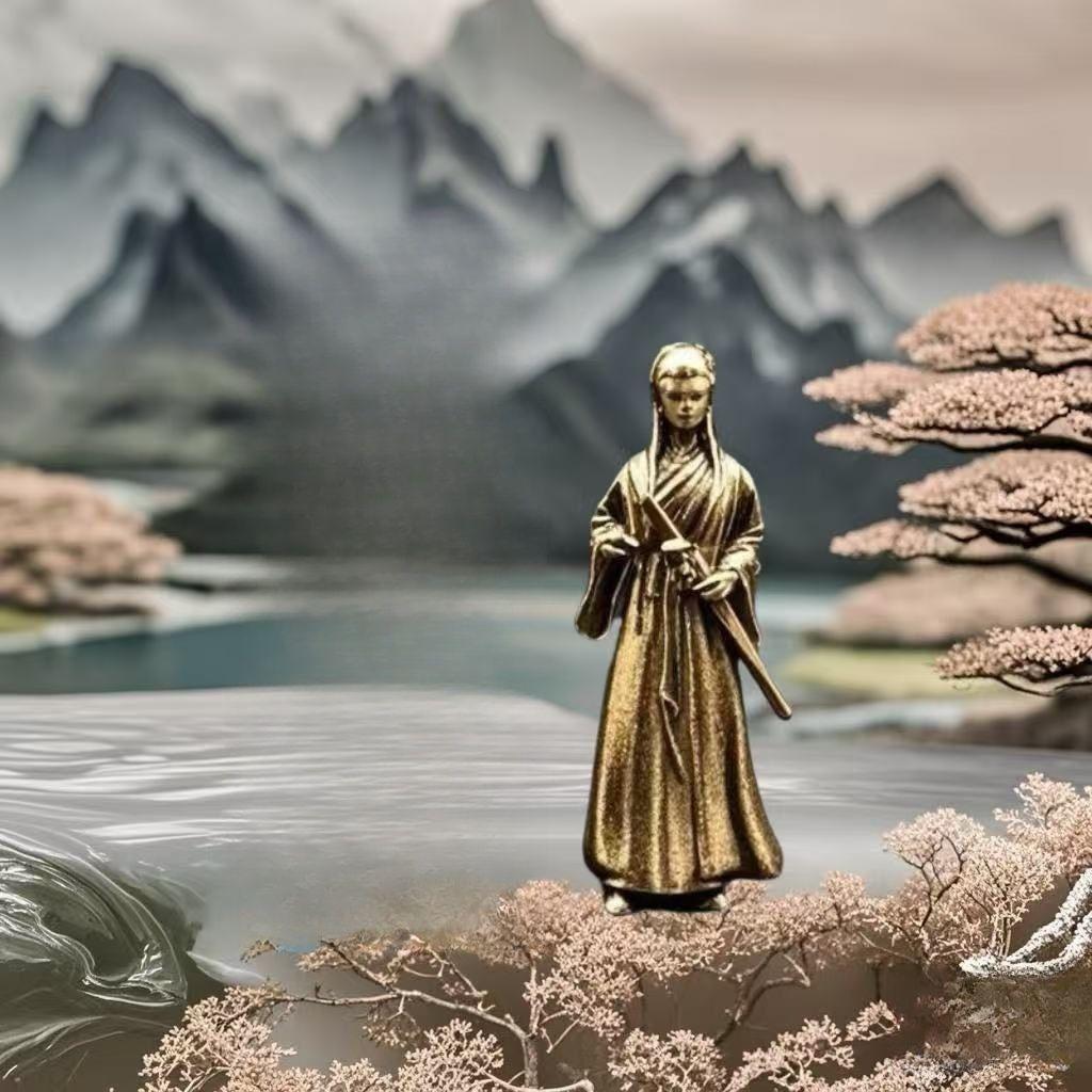 Kupferbeschichtetes Altes Alpines Fließendes Wasser Ritterlich Antik Kleine Verzierung Felsgarten Wasser- und Landbecken Mikrolandschaft Bonsai