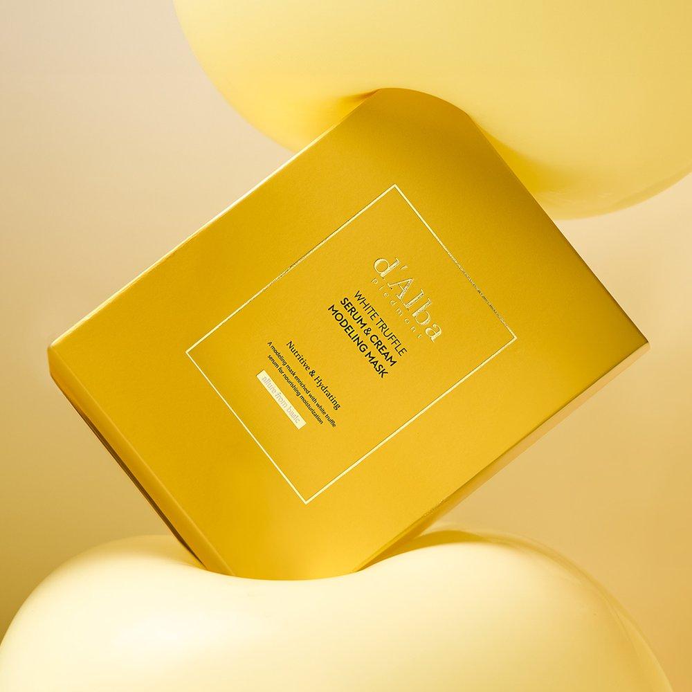 White Truffle Serum & Cream Modeling Mask [Nutrition/Moisturizing] 66g*4EA (Total 264g)
